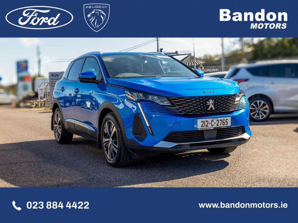 Image for 2021 Peugeot 3008 2021 Peugeot 3008 Blue 1.2 PureTech 130bhp Allure