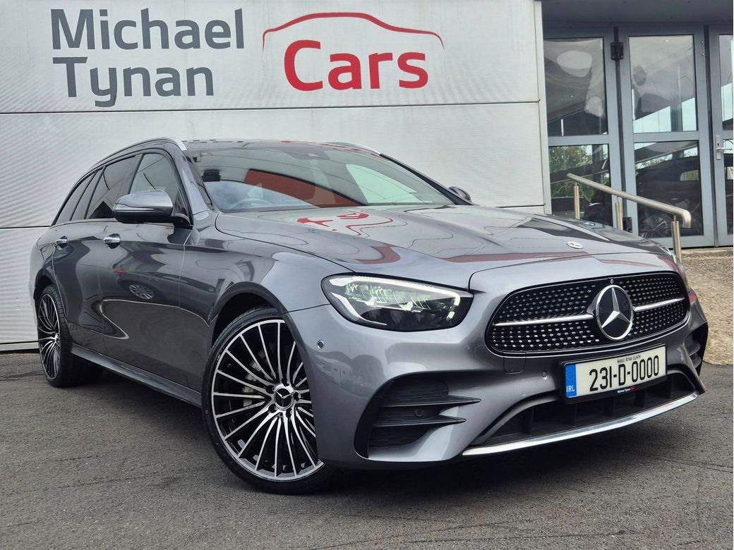 Image for 2023 Mercedes-Benz E Class E300de AMG Line Premium Estate, Auto, 360 Camera, Upgraded 20'' Diamond Cut Alloys, Black Leather, Heated Seats, Parking Sensors, Electric Tailgate