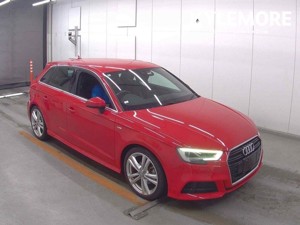 Image for 2018 Audi A3 S-LINE - BLACK HALF LEATHER - FACTORY ALLOYS - FLAT BOTTOM STEERING WHEEL - CRUISE CONTROL - DIGITAL DASH - REVERSE CANERA