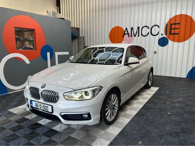 Image for 2018 BMW 1 Series €16950 2018 BMW 118D FASHIONISTA 2.0 AUTOMATIC / CRUISE CONTROL / REVERSE CAMERA / HEATED SEATS AND MORE