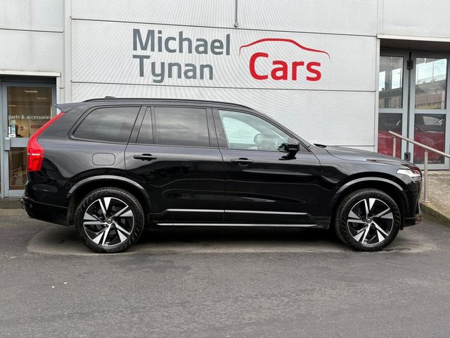 Image for 2021 Volvo XC90 Recharge T8 R Design Plug-In Hybrid AWD (390bhp) Large 7 Seater + 20” Alloys + 1/2 Black Leather Seats - First Reg June in 2021 - Trade in Price €48, 999