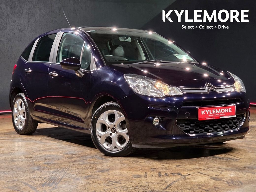 Image for 2016 Citroen C3 1.2L AUTOMATIC - FULL BLACK LEATHER UPHOLSTERY - CRUISE CONTROL - A/C CONTROLS - ALLOY WHEELS 