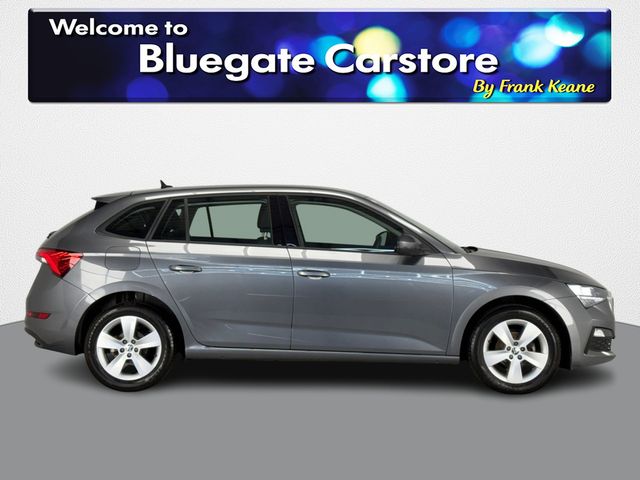 Image for 2022 Skoda Scala : AMBITION 1.0 TSI 95BHP**MULTIFUNCTIONAL STEERING WHEEL**SEMI DIGITAL DASH**DIGITAL MEDIA DISPLAY**PARKING SENSORS**BLACK CLOTH INTERIOR**ISOFIX**FINANCE ARRANGED**