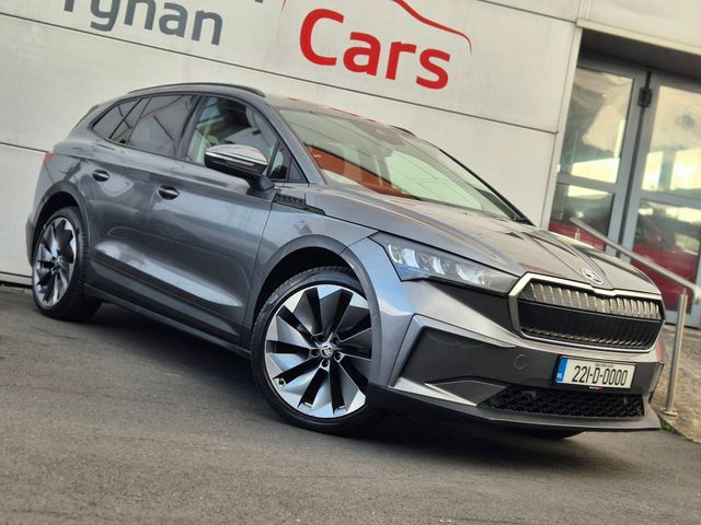 Image for 2022 Skoda Enyaq 60 Lounge, Grey Leather, Heated Seats, CarPlay/Android, Parking Sensors, Cruise Control, 21" Alloys, Privacy Glass - First Registered in June 2022 - Trade in Price €24, 999.