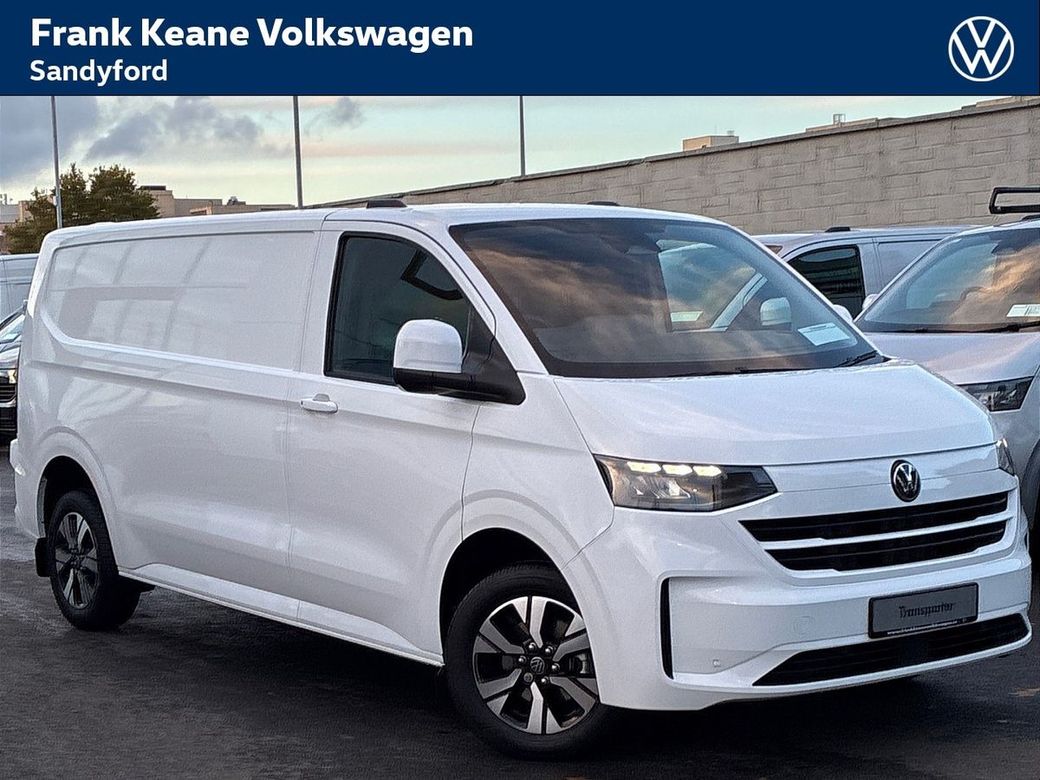 Image for 2025 Volkswagen Transporter TRENDLINE PLUS AUTO 30 LWB 150BHP *PRE REG SALE* *0% FINANCE AVAILABLE* *17" MONTE CARLO ALLOYS* *BODY COLOUR CODED BUMPERS* *APPLE CARPLAY/ANDROID AUTO* *REAR VIEW CAMERA* *FRONT AND REAR PARKING SEN