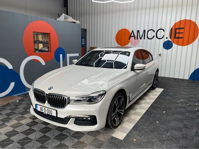 Image for 2018 BMW 7 Series €28950 2018 BMW 740E IPERFORMANCE M-SPORT 2.0 AUTOMATIC / CRUISE CONTROL / 360° CAMERA / ELECTRIC MEMORY & HEATED SEATS / PANORAMIC SUNROOF / AMBIETN LIGHTS / HEATED REAR SEATS AND MORE