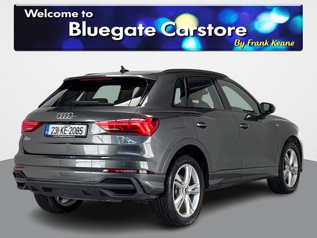 Image for 2023 Audi Q3 E-TRON TFSI E 245 S-TRONIC S LINE**MULTIFUNCTIONAL STEERING WHEEL**TOUCH SCREEN MEDIA DISPLAY**REVERSE CAMERA**PARKING SENSORS**DRIVE SELECT MODES**APPLE CARPLAY**HALF LEATHER INTERIOR**