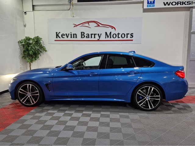 Image for 2019 BMW 4 Series 420I GRAN COUPE M SPORT (PLUS PACK) AUTOMATIC **ORIGINAL IRISH CAR / 19" ALLOYS / CRUISE CONTROL / ELECTRIC BOOTLID / FULL OYSTER LEATHER / HARMAN KARDON PREMIUM SOUND / HEATED FRONT SEATS / SAT NAV**