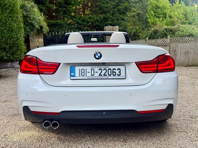 Image for 2018 BMW 4 Series 420D M SPORT CONVERTIBLE *Huge Specification* 