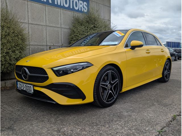 Image for 2023 Mercedes-Benz A Class A CLASS AMG LINE AUTOMATIC 2.0L DIESEL //LOW MILES//HIGH SPEC//ADAPTIVE CRUISE CONTROL//PANORAMIC GLASS ROOF//FULL LEATHER HEATED SEATS//