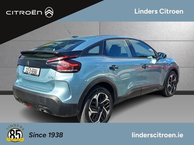 Image for 2021 Citroen C4 FEEL Spec, Manual, Diesel, Blue Metallic Paint, Alloy Wheels, Citroen Comfort Seats, Advanced Comfort Suspension, *LINDERS CHRISTMAS SALE* On Every car we are giving you a €250 voucher for you to En