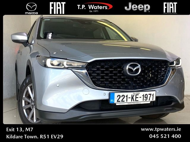 Image for 2022 Mazda CX-5 2.2 - FULL TP WATERS MAZDA SERVICE HISTORY - CHROME ROOF RAILS - TAXED UNTIL MAY 2026