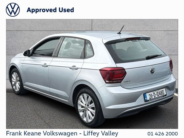 Image for 2021 Volkswagen Polo COMFORTLINE 1.0 TSI 80HP *REAR VIEW CAMERA* *PARKING SENSORS* *CARPLAY & ANDROID AUTO* *FINANCE AVAILABLE* *LOW KMS* *12 MONTHS FRANK KEANE WARRANTY*
