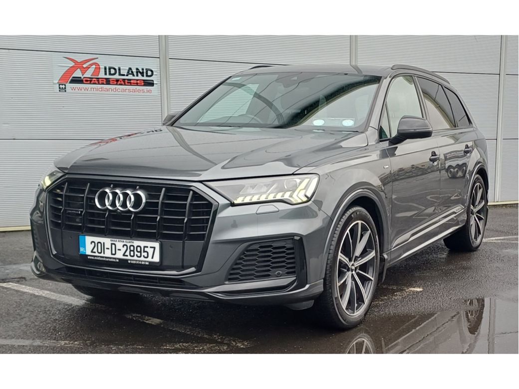 Image for 2020 Audi Q7 50 TDI 3.0 QUATTRO S LINE BLACK EDITION 2 SEATER COMMERCIAL