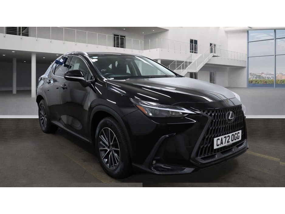 Image for 2023 Lexus NX 450H+ 2.5 PREMIUM PACK (PLUG IN HYBRID) 4WD AUTOMATIC **ONE OWNER / ACTIVE RADAR CRUISE CONTROL / ELECTRIC BOOTLID / FULL BLACK LEATHER / HEATED FRONT SEATS / REVERSE CAMERA / WIRELESS PHONE CHARGING**