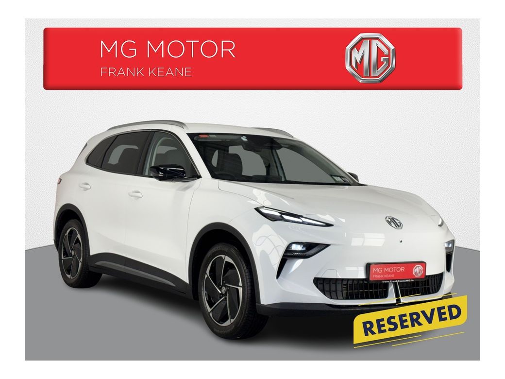 Image for 2026 MG MGS5 EV LR - EXCLUSIVE **GREY AND BLACK HALF LEATHER INTERIOR**360 CAMERA**PARKING SENSORS**FRONT HEATED SEATS**HEATED STEERING WHEEL**ELECTRIC HANDBRAKE**APPLE CARPLAY**ANDROID AUTO**INFOTAINMENT SCREEN**