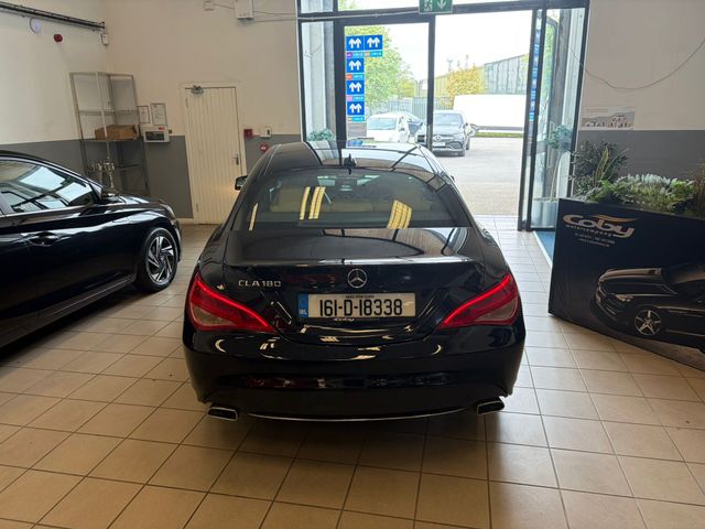 Image for 2016 Mercedes-Benz CLA Class 180 Urban 4DR Auto. New NCT, Refurbished Alloy Wheels, Full Leather, Full Electrics, Hands Free, 2 Keys, Air Conditioning, MFSW, Paddle Shift, Reverse Camera, and more.