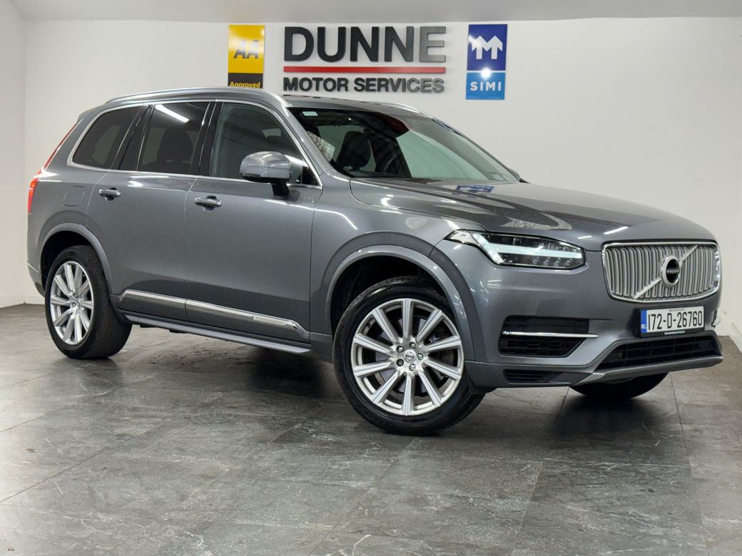 Image for 2017 Volvo XC90 **T8 INSCRIPTION MODEL **GREAT SERVICE HISTORY **320HP **7 SEATS **2 KEYS **PAN SUN ROOF **REVERSING CAMERA **DIGITAL DASH **LANE ASSIST **FRONT / REAR PARKING SENSORS **FULLY ELECTRIC MEMORY SEA