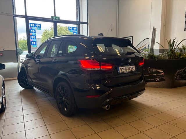 Image for 2022 BMW X1 F48 Xdrive25e Sport 5 DR Auto. Half Leather, NCT & Tax, MFSW, Parking Sensors, Climate Control, Cruise Control, Sat Nav, Motorised Tailgate, Irish Radio, Bluetooth, USBC, Folding Rear Seats, and more.