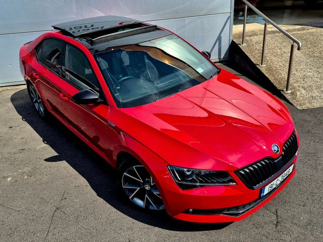 Image for 2019 Skoda Superb 2.0 Diesel Sportline manual, 19” Alloys, Panoramic Roof, 1/2 Leather, Camera, CarPlay/Android, Parking Sensors