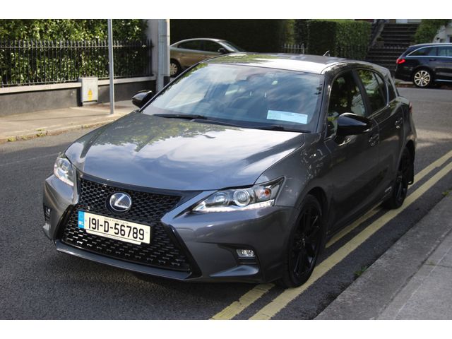 Image for 2019 Lexus CT 200h SPORT - Lexus 1Yr Warranty -Oyster Grey Exterior with 1/2 Leather Suede NCT 04/28