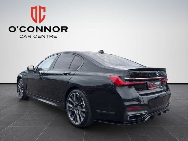 Image for 2020 BMW 7 Series 🔥 BMW 745e M SPORT 🔥 BLACK METALLIC | PLUG-IN HYBRID | LUXURY SALOON Finished in stunning Black Metallic with a premium black leather interior, this BMW 745e M Sport is luxury motoring at its fi