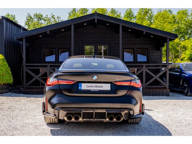 Image for 2026 BMW M4 COMPETITION M XDRIVE, 530BHP, FROZEN BLACK, SILVERSTONE INTERIOR, CARBON FIBRE BODYKIT, HARMAN KARDON, 