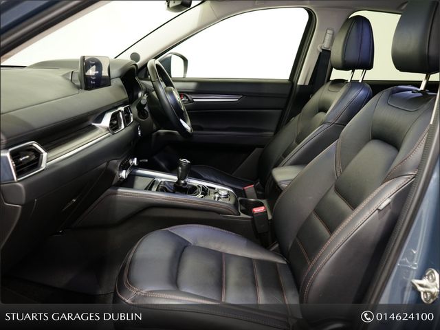 Image for 2021 Mazda CX-5 2WD 2.2D (150PS) GT Sport IPM3*@ MAZDA SOUTH DUBLIN, MAZDA CX-5 2WD 2.2D (150ps) GT SPORT*POLYMETAL GREY WITH BLACK LEATHER, SUNROOF, BOSE, APPLE CAR PLAY / ANDROID AUTO, 19" CHROME ALLOYS, HEATE