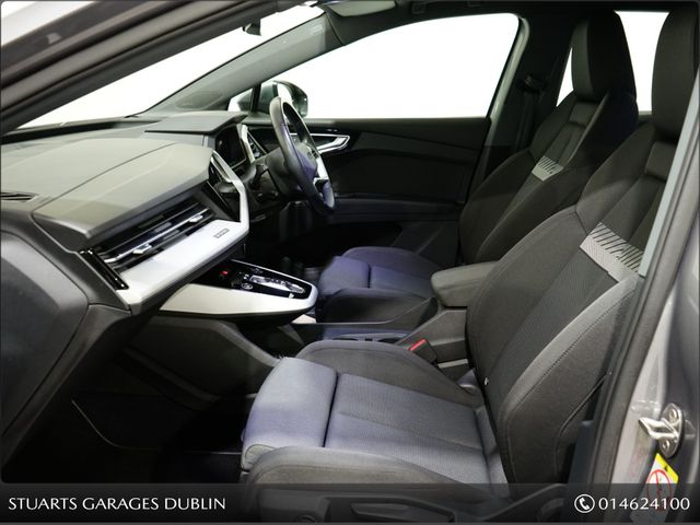 Image for 2023 Audi Q4 e-tron “40 – BIGGER BATTERY* Q4 E-TRON SPORT SUV: TYPHOON GREY METALLIC, 19” DIAMOND CUT ALLOYS, REVERSING CAMERA, ANTHRACITE CLOTH INTERIOR, SPORTS SEATS
