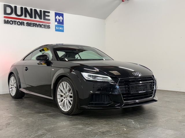 Image for 2016 Audi TT **TT SPORT**S-LINE**DIGITAL CLUSTER **ELECTRIC SPOILER **MULTIPLE DRIVE MODES **DIGATAL CLIMATE CONTROL **BUCKET STYLE SEATS **FLAT BOTTOM MULTI FUNCTUIN STEERING WHEEL **POWER FOLD MIRROR