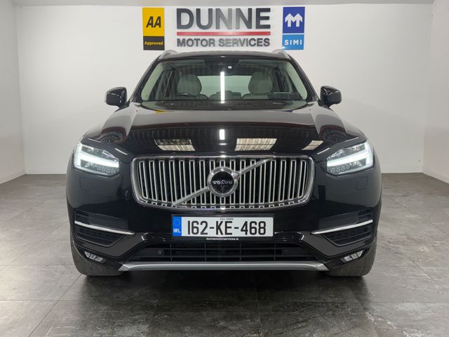 Image for 2016 Volvo XC90 **INSCRIPTION GT MODEL **7 SEATS **PAN SUN ROOF **MULTI FUNCTION STEERING WHEEL **TOUCHSCREEN BLUETOOTH RADIO **LANE ASSIST **PARK ASSIST **CROSS TRAFFIC ALERT **DISTANCE ALERT **AUTO START STOP **BLI