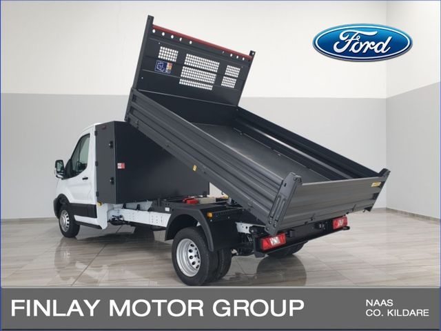 Image for 2026 Ford Transit Tipper With Tool Pod In Stock For April, Dual Rear Wheels