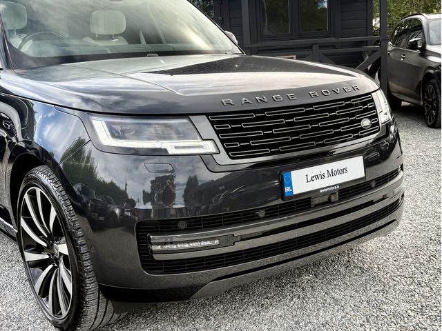 Image for 2024 Land Rover Range Rover P460E AUTOBIOGRAPHY LWB, HUGE SPEC, PERLINO INTERIOR, TILT AND SLIDE PAN ROOF, MERIDIAN SIGNATURE SOUND SYSTEM, MASSAGE SEATS, HEATED/ COOLED SEATS, ELECTRIC SIDE STEPS