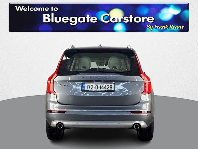 Image for 2017 Volvo XC90 D4 FWD MOMENTUM GT **FULL BLACK AND CREAM LEATHER INTERIOR**REVERSE CAMERA**FRONT HEATED SEATS**HEATED STEERING WHEEL**TOUCHSCREEN INFOTAINMENT SCREEN**FULLY DIGITAL DASH**ELECTRONIC HANDBRAKE**