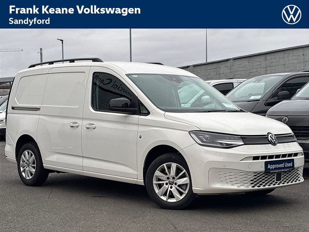 Image for 2025 Volkswagen Caddy EDITION MAXI 2.0TDI 102BHP *DEMO MODEL* *APPLE CARPLAY/ANDROID AUTO* *BLACK ROOF RAILS* *REAR VIEW CAMERA* *FRONT AND REAR PARKING SENSORS* *KEYLESS START* *LED CARGO LIGHTS*