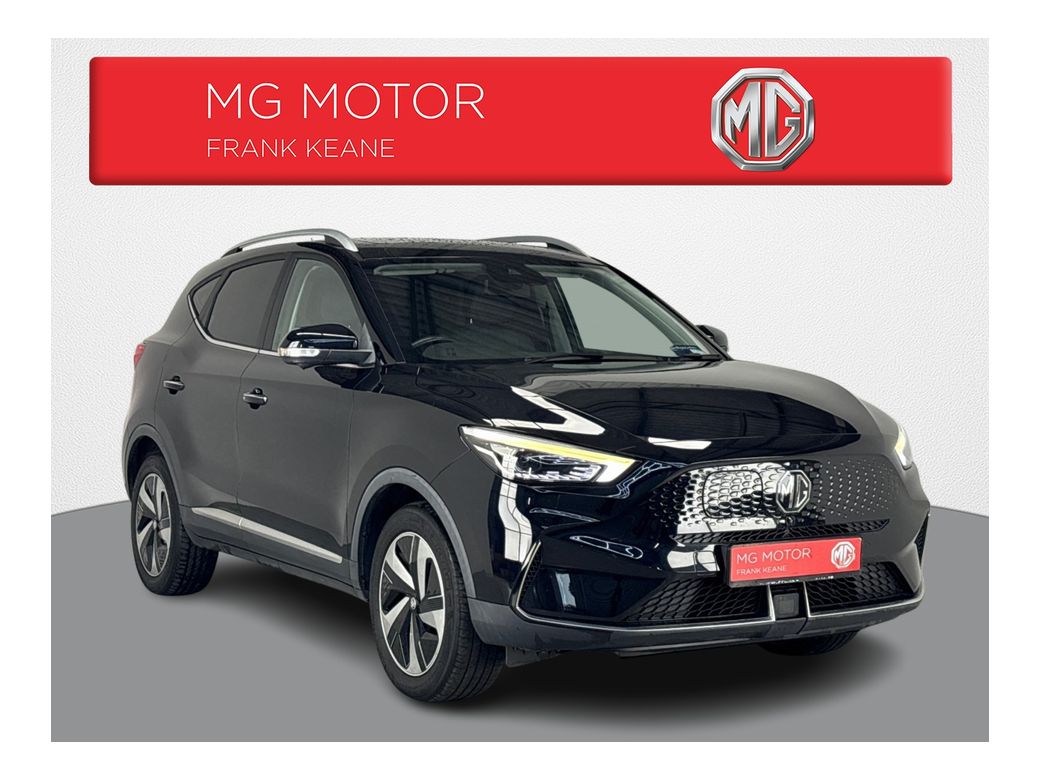Image for 2022 MG ZS ZS EV LR EXCLUSIVE-72.6KWH 5DR - **FULL BLACK LEATHER INTERIOR**SUNROOF**USB CHARGING PORTS**KEYLESS IGNITION**TOUCHSCREEN INFOTAINMENT SYSTEM**FULL DIGITAL DASH**SURROUND PARKING SENSORS**