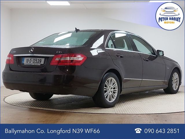 Image for 2010 Mercedes-Benz E Class E 200 CDI BlueEfficiency Elegance A/T