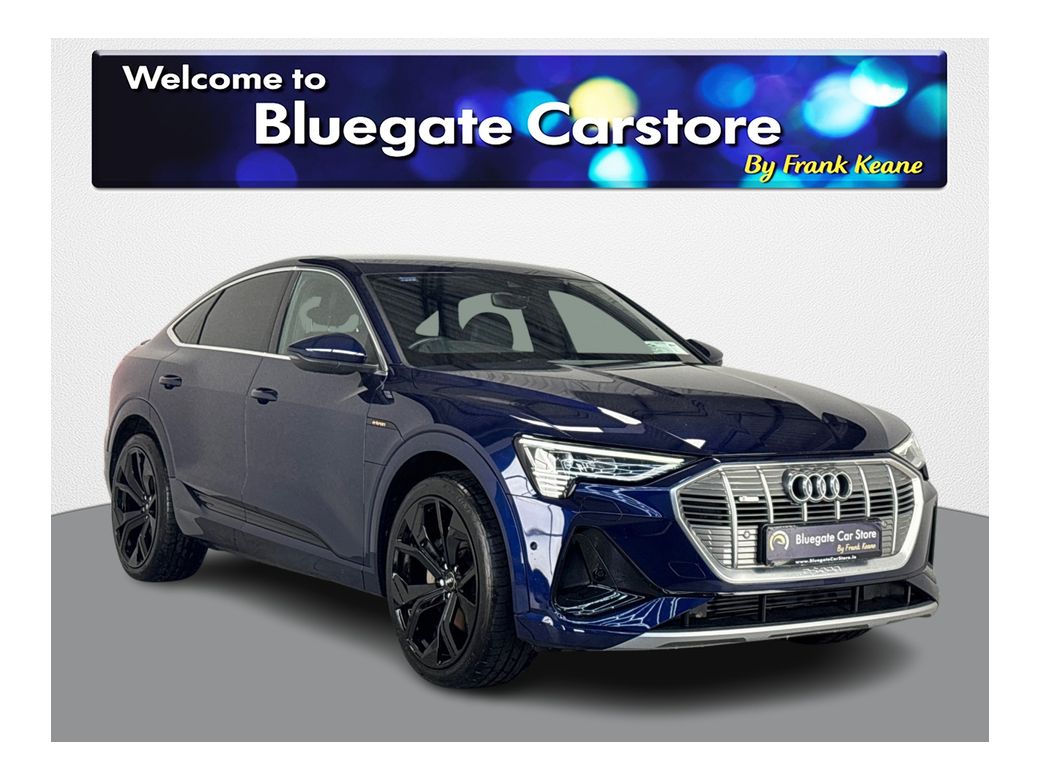 Image for 2022 Audi e-tron S LINE 55 QUATTRO SPORTBACK **NEW 22 INCH ALLOYS**REVERSE CAMERA**FRONT AND REAR PARKING SENSORS**ELECTRONIC HANDBRAKE**APPLE CARPLAY**ANDROID AUTO**FRONT HEATED SEATS**BLACK LEATHER INTERIOR**
