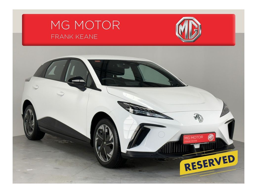 Image for 2023 MG MG4 MG 4 EXCITE**ADAPTIVE CRUISE CONTROL**ANDROID AUTO/APPLE CARPLAY**REVERSING SENSORS**LANE ASSIST**COLLISION DETECTION**BLACK CLOTH INTERIOR**HISTORY CHECKED**FINANCE ARRANGED**