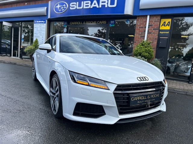 Image for 2016 Audi TT 2.0 TDI S LINE ULTRA-185 Stunning Ice-White | Nct & Tax | Top Trade-In Allowances | Assured Dealer Warranty | car data check Verified |