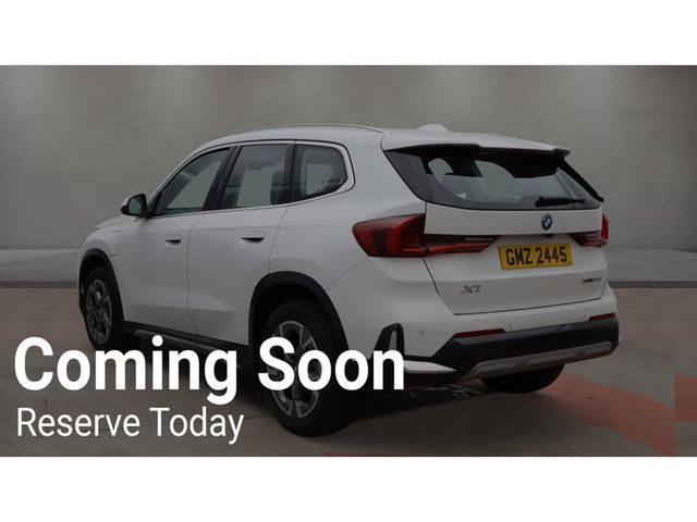 Image for 2025 BMW X1 25E X-LINE (PLUG IN HYBRID) X-DRIVE AUTOMATIC **ONE OWNER / APPLE CARPLAY / CRUISE CONTROL / FULL BLACK LEATHER / HEATED FRONT SEATS / SAT NAV / REVERSE CAMERA / BMW WARRANTY UNTIL 02/2028**