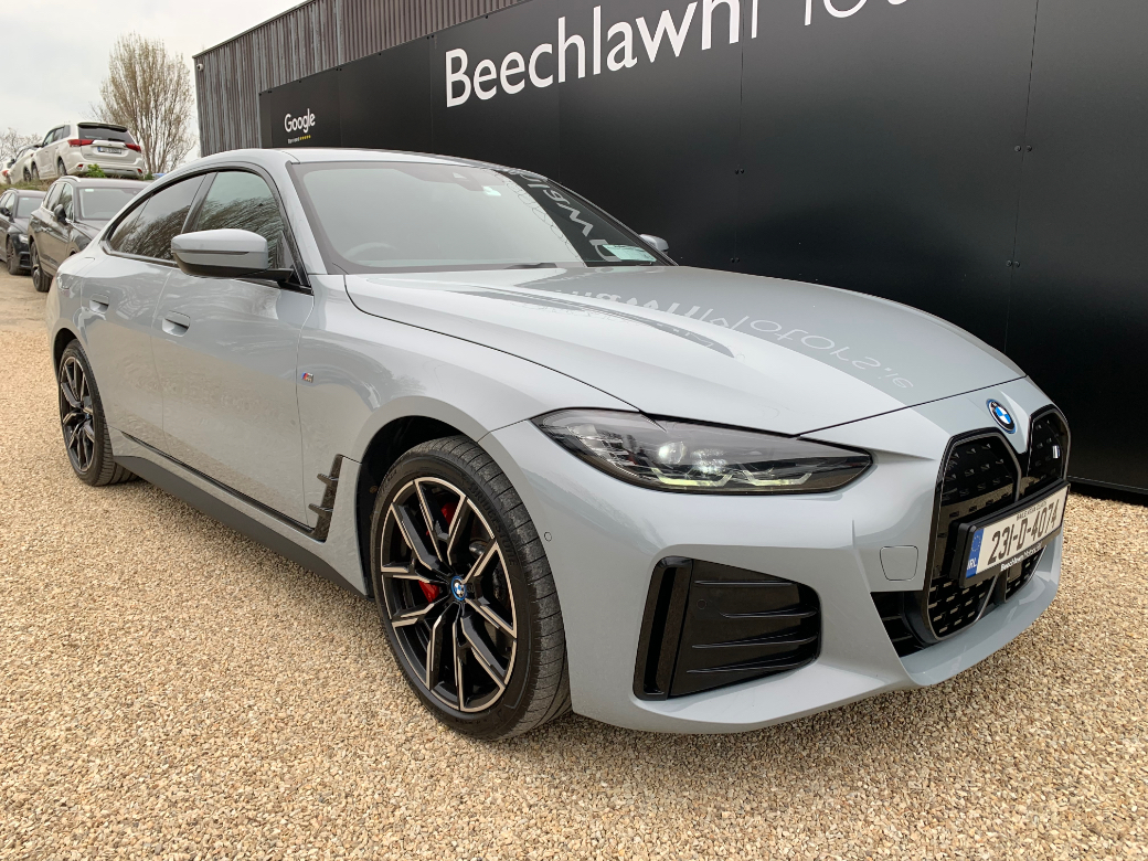 Image for 2023 BMW i4 M SPORT EDRIVE40 AUTO ELECTRIC 5DR // ONE OWNER // EXCELLENT CONDITION // ANTICIPATED RANGE OF 502 TO 597 KM'S // ELECTRIC TAILGATE, SAT NAV AND REVERSE CAMERA // 