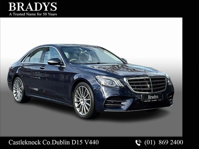 Image for 2018 Mercedes-Benz S Class S400d AMG Premium Plus Pack--One Owner--Irish Car