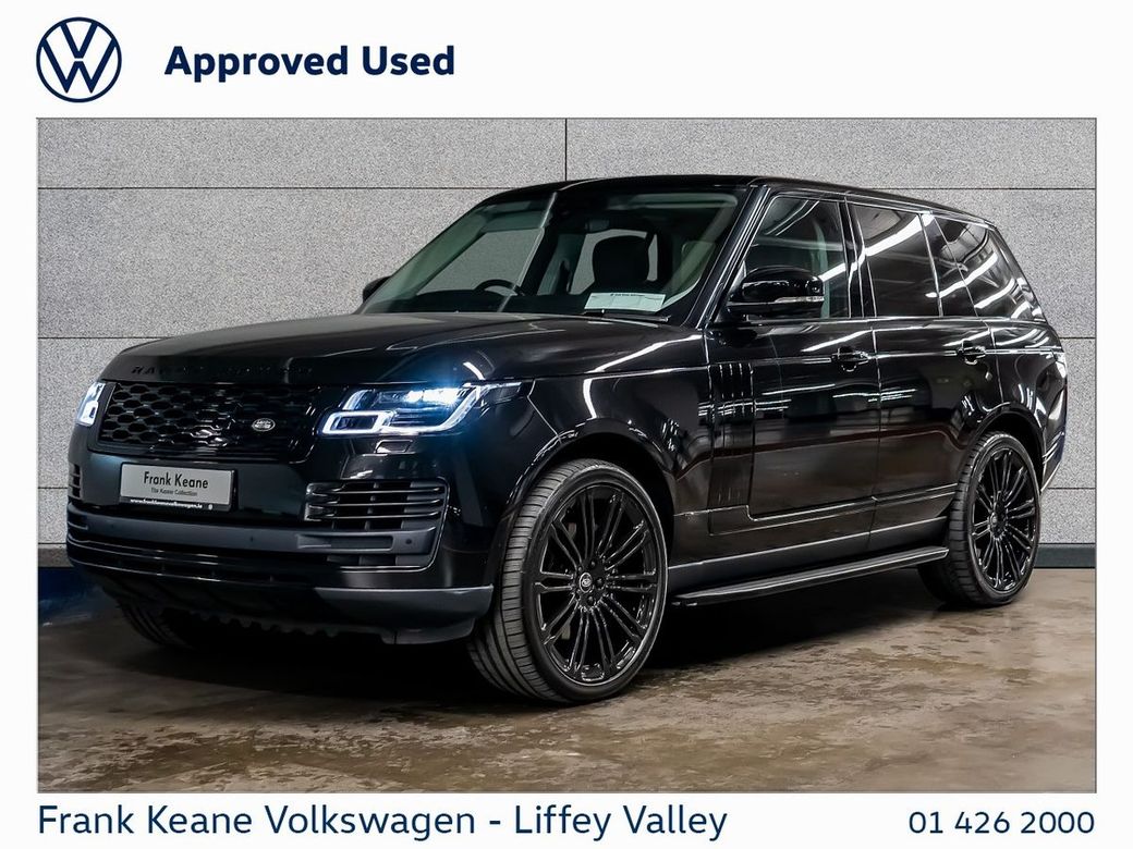 Image for 2020 Land Rover Range Rover P400E PHEV VOGUE SE AUTO *BLACK* *FULL LEATHER* *PANORAMIC GLASSROOF* *REAR VIEW CAMERA* *ELECTRIC SEATS WITH MEMORY* *12 MONTHS FRANK KEANE WARRANTY* *PCP FINANCE AVAILABLE*