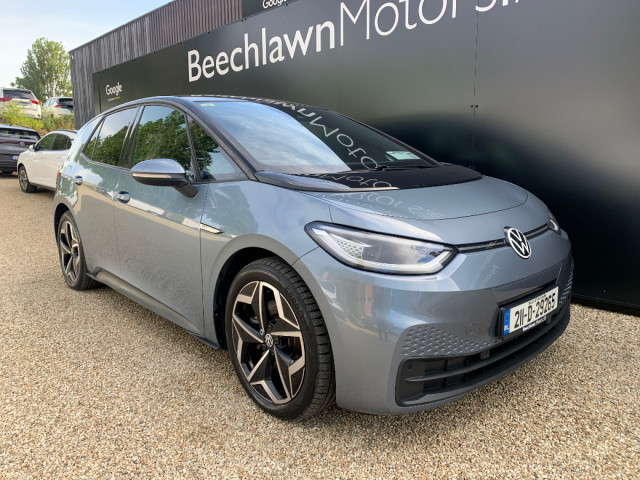 Image for 2021 Volkswagen ID.3 58 KWH MAX 204 BHP AUTO // ONE OWNER // DOCUMENTED SERVICE HISTORY // PANORAMIC ROOF, HEATED SEATS AND REVERSE CAMERA // 