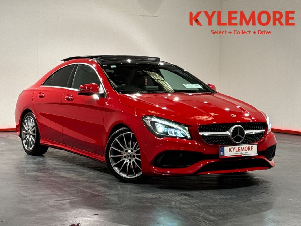 Image for 2019 Mercedes-Benz CLA Class 1.6 AUTOMATIC AMG PREMIUM PACKAGE - BLACK HALF LEATHER - UPGRADED FACTORY ALLOYS - SUNROOF - POWER/HEATED SEAT - CRUISE CONTROL - PADDLE SHIFT - REAR CAMERA/PARKING RADAR