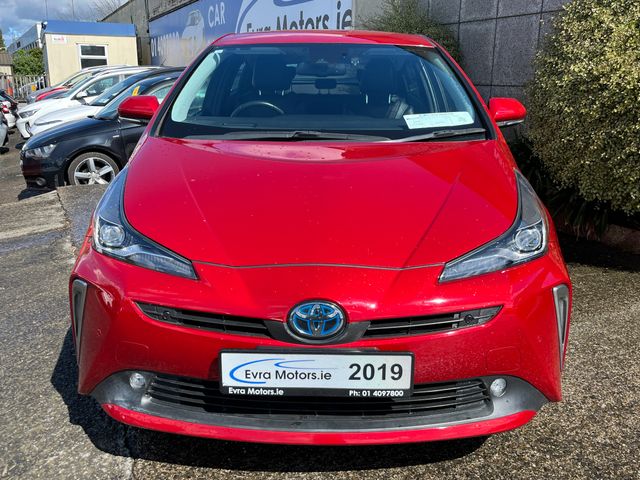 Image for 2019 Toyota Prius PREMIUM TOURING SELECTION AUTOMATIC HYBRID 1.8 PETROL //LOW MILES//MASSIVE SPEC//FULL LEATHER HEATED/COOLED SEATS//REVERSE CAMERA//KEYLESS ENTRY//HEAD UP DISPLAY//ADAPTIVE CRUISE CONTROL//