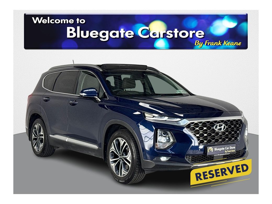 Image for 2020 Hyundai Santa Fe 4WD PREMIUM PLUS 7 SEATER**PANORAMIC SUNROOF**FULL LEATHER INTERIOR**HEATED MULTIFUNCTIONAL STEERING WHEEL**FRONT HEATED SEATS**REVERSE CAMERA**AIR CONDITIONING**PARKING SESNORS**KEYLESS START**
