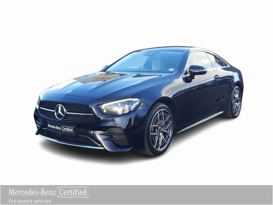 Image for 2022 Mercedes-Benz E Class 220d--AMG Coupe-Beige Leather- Ambient Lights & More