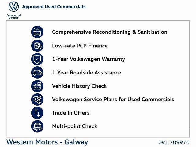 Image for 2024 Volkswagen Crafter CRAFTER MWB 1 OWNER - CAMERA - LEATHERETTE FINISH - HEATED WINSHIELD